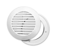 К014 Решётка разъёмная с москитной сеткой Ø165 / Ø125