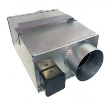 Вентилятор  Ванвент ВКП-250 канальный в прямоугольном корпусе для круглых воздуховодов (1300 m³/h)