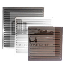 Решетка металлическая накладная РМ размер на заказ (max 1000х1000) оцинкованная