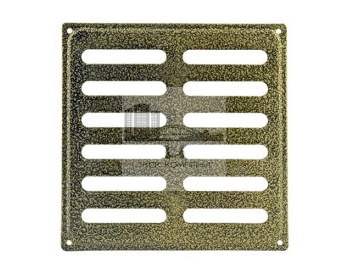 Решётка металлическая не регулируемая Колор 250х250