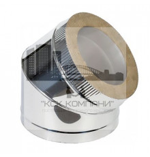 Отвод 45° 200-280