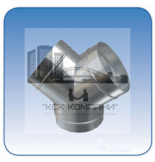 Тройник оцинкованный (Y образный) Ø180