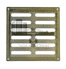 Решётка металлическая не регулируемая Колор 150х150