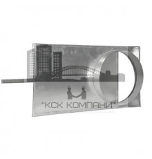 Шибер (задвижка) Ø250 оцинк. сталь