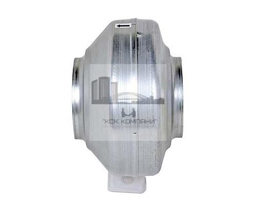 Вентилятор Ванвент ВКВ-100Е (ebmpapst) канальный для круглых воздуховодов (250 m³/h)