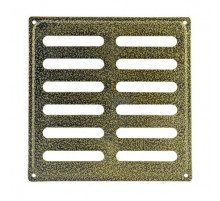 Решётка металлическая не регулируемая Колор 175х175