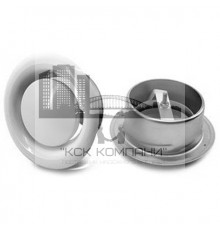 Диффузор металлический вытяжной DVS Ø100