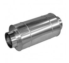 Шумоглушитель круглый Ø500/600 мм. оцинк. сталь