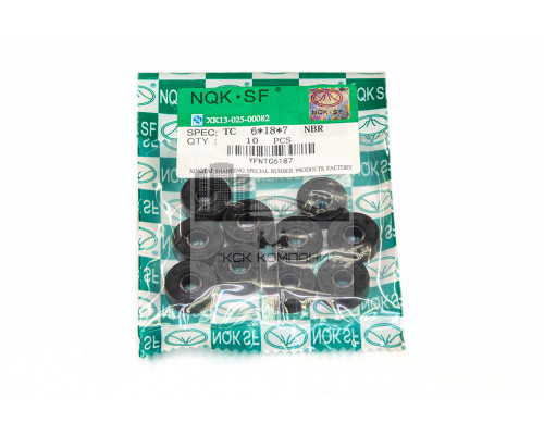 Сальник (манжета армированная) TC 6х18х7 NBR70