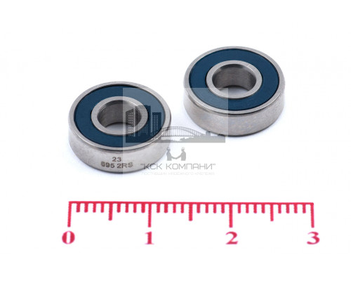 Подшипник 619/5 2RS (1000095, 695) 5*13*4мм