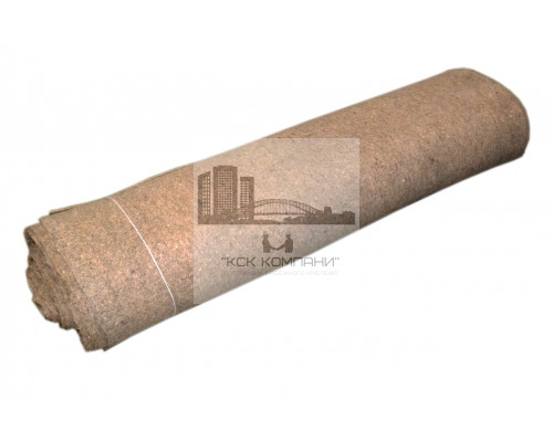 Войлок технический ТПр (тонкошерстный для прокладок толщ.4-6 мм, шир.~1400 мм) тёмный