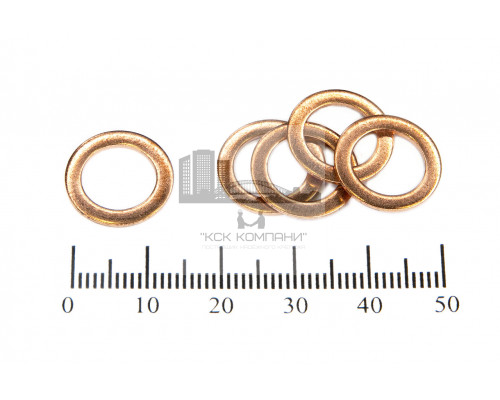 Шайба медная 10*15*1.0