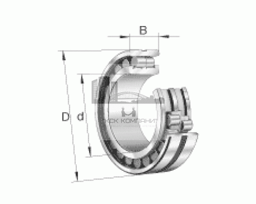Подшипник 3182120 К (Л) (NN 3020 K) 100*150*37мм
