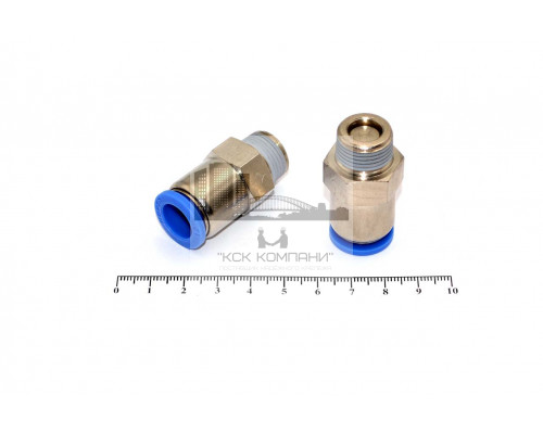 Пневмофитинг обратный клапан с наружной резьбой CVPC 12-03 (R3/8)