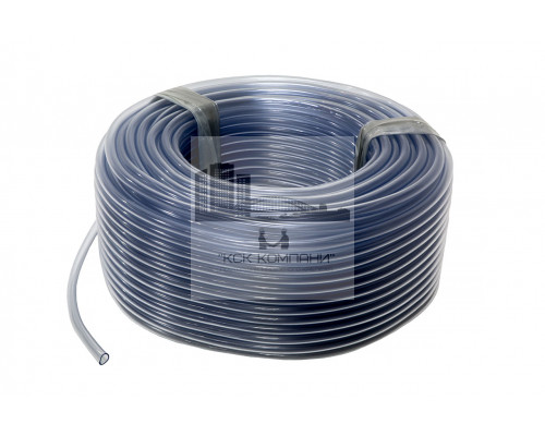 Трубка ПВХ П 8х11 мм (бухта 100 м, прозрачная)