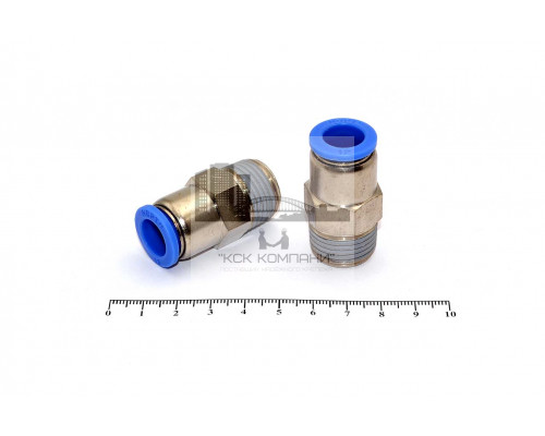 Пневмофитинг обратный клапан с наружной резьбой CVPC 12-04 (R1/2)