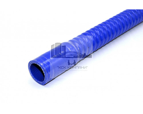 Патрубок силиконовый гофрированный Ф 25 мм L 600 мм