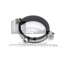 Хомут трубный с гайкой 87-92 W1 (3")