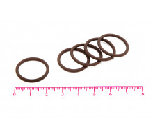 Кольцо 018-021-19-2-6 (017.2-1.9) фторкаучук FKM75 ГОСТ 9833-73