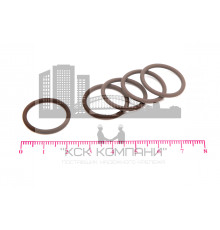 Кольцо 018-021-19-2-6 (017.2-1.9) фторкаучук FKM75 ГОСТ 9833-73