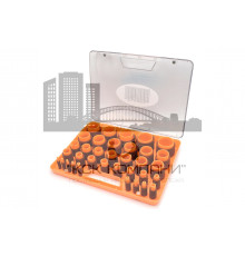 Набор колец фторкаучуковых уплотнительных O-Ring FKM75 KOBELCO 417шт