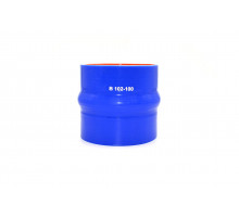 Патрубок силиконовый демпфер Ф 102 мм L 100 мм