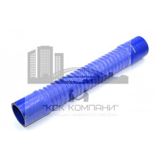 Патрубок силиконовый гофрированный усиленный Ф 55 мм L 400 мм