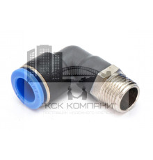 Пневмофитинг цанговый L-образный с наружной резьбой PL 12-М16х1.5