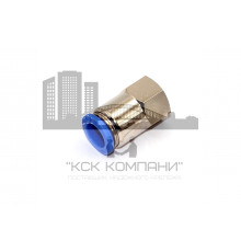 Пневмофитинг цанговый прямой с внутренней резьбой PCF 12-М14х1.5