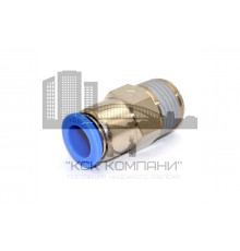 Пневмофитинг обратный клапан с наружной резьбой CVPC 12-04 (R1/2")