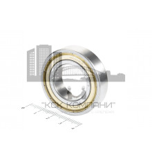 Подшипник 6005 ZZ (80105) 25*47*12мм