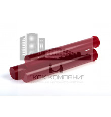 Полиуретан стержень Ф 55 мм (400 мм, 1.2 кг, красный, ШОР А85) Россия