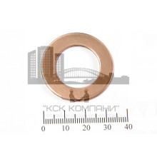 Шайба медная 20*33*1.0