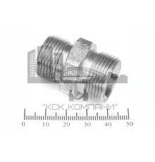 Штуцер для РВД переходной 27/30  М22х1.5 - М24х1.5