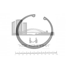 Стопорное кольцо внутреннее 98х3,0 DIN 472