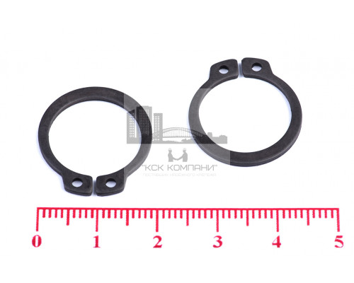 Стопорное кольцо наружное 17х1,2 ГОСТ 13942-86