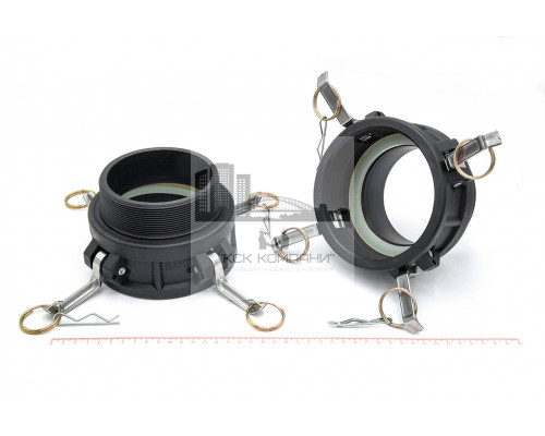 Камлок полипропилен (PP) B-400 4 (100 мм)