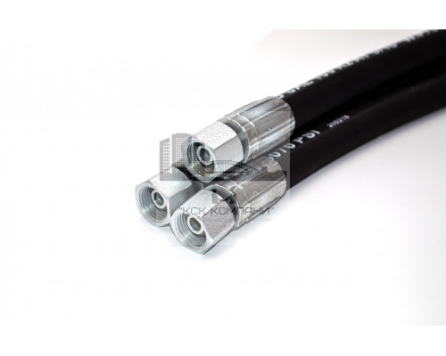 Рукав РВД 08-2SN S19 DK (М16х1.5) 35МПа 1050