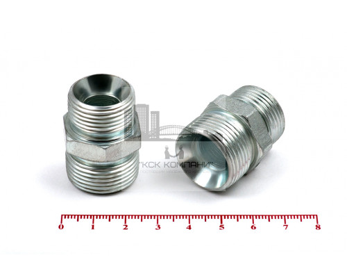 Штуцер для РВД переходной 27/30  М22х1.5 - М24х1.5