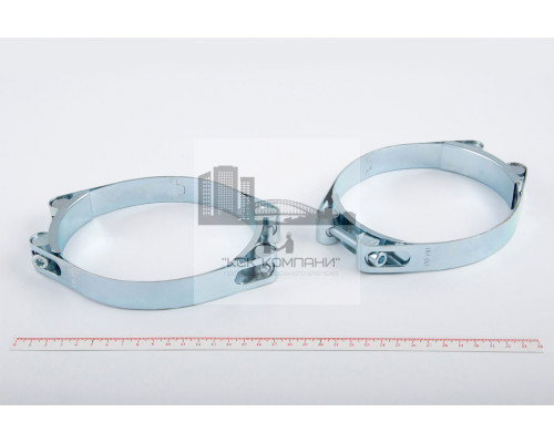 Хомут силовой двухболтовый 130-140/24 W1
