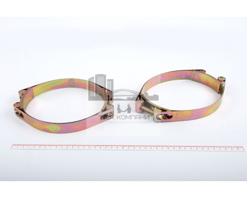 Хомут силовой двухболтовый 150-160/24 W1