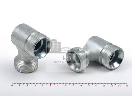 Штуцер для РВД угловой 41/41 М 33х2.0 - 33х2.0