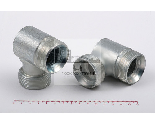 Штуцер для РВД угловой 50/50 М 42х2.0 - 42х2.0