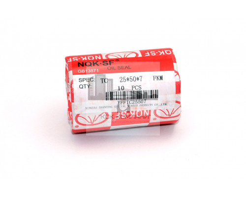 Сальник (манжета армир.) фторкаучук TC 25х50х7 FKM75