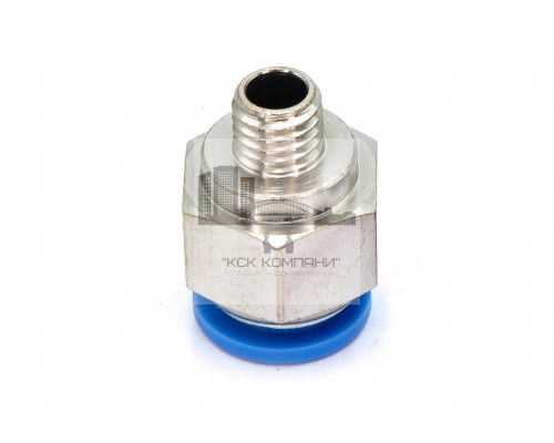 Пневмофитинг цанговый прямой с наружной резьбой PC 12-М10х1.5