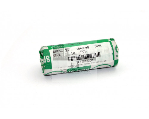 Сальник (манжета армированная) TC 15х30х8 NBR70