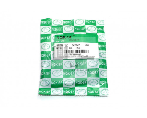 Сальник (манжета армированная) TC 6х22х7 NBR70