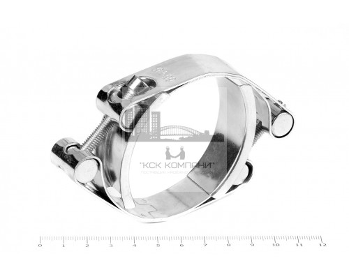 Хомут силовой двухболтовый 65-75/20 W1