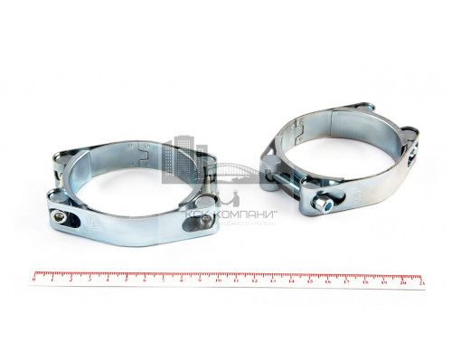 Хомут силовой двухболтовый 65-75/20 W1