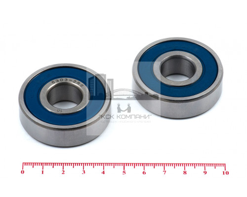 Подшипник 6303 2RS (180303) 17*47*14мм